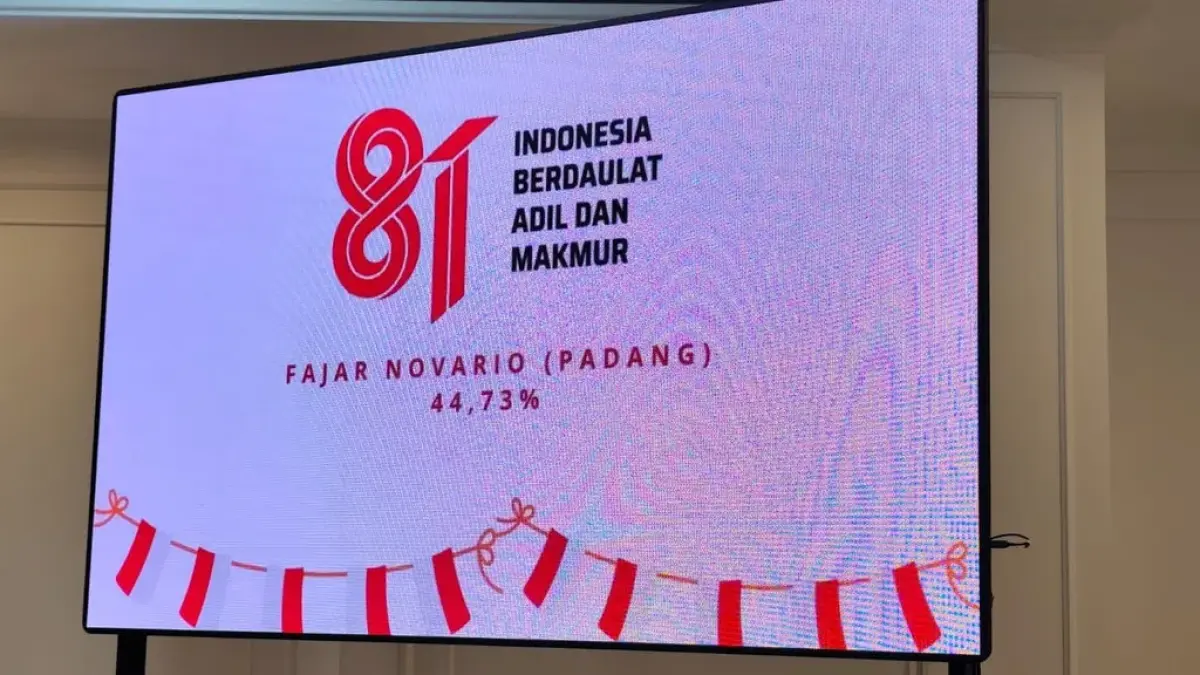 Logo resmi peringatan Hari Ulang Tahun (HUT) ke-81 Kemerdekaan Republik Indonesia tahun 2026 (tirto.id)