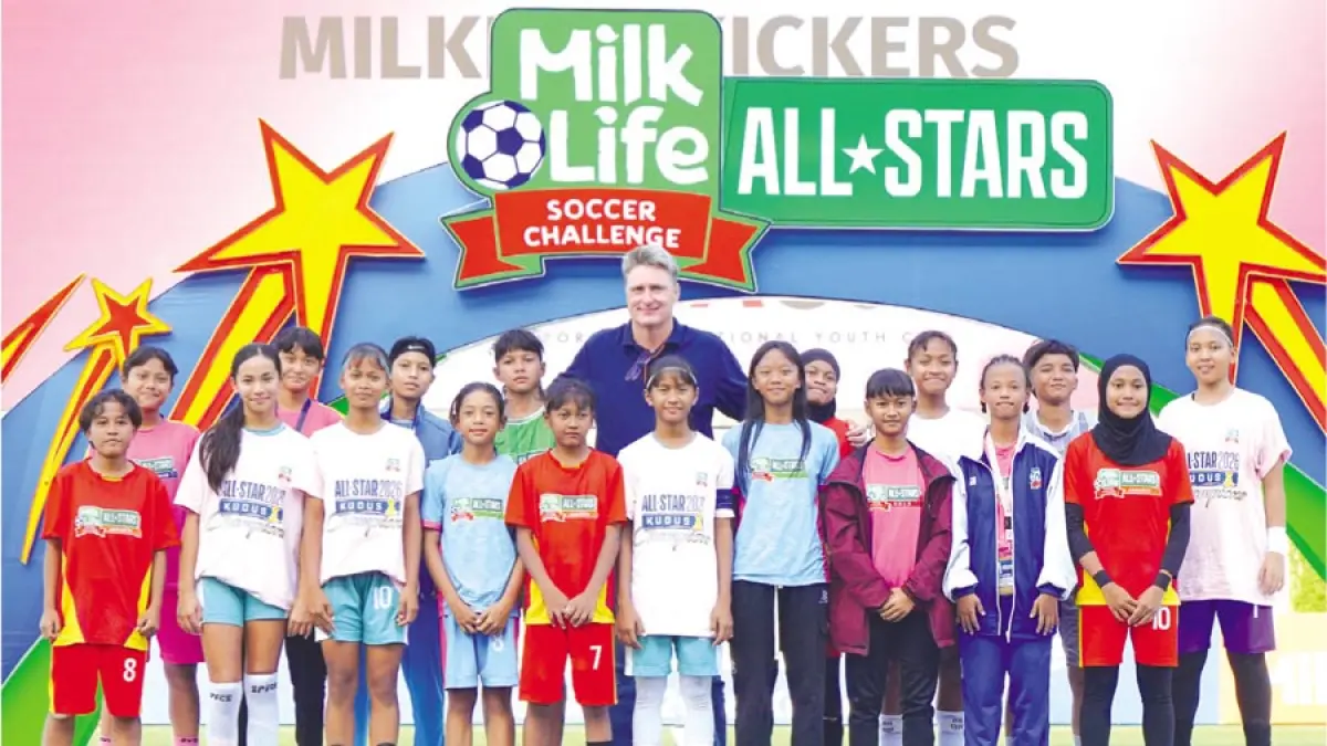 SIAP BERJUANG: Tim U-14 jebolan turnamen MLSC All-Stars akan mewakili Indonesia di ajang Singa Cup di Singapura. (MLSC UNTUK RADAR KUDUS)