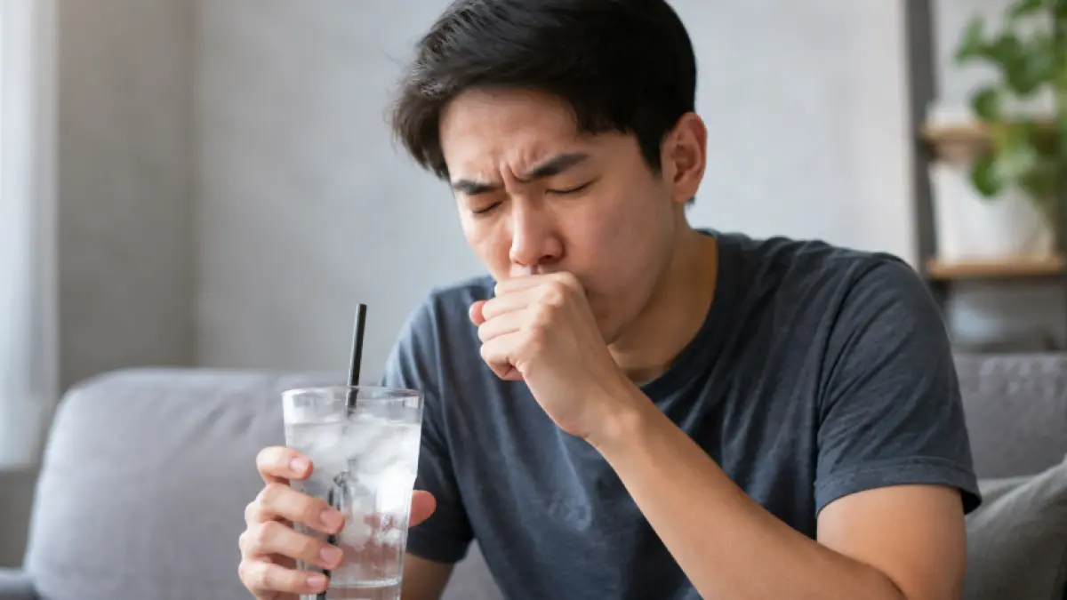 Minum es sering dikaitkan sebagai penyebab batuk, padahal secara medis penyebabnya ada banyak faktor 