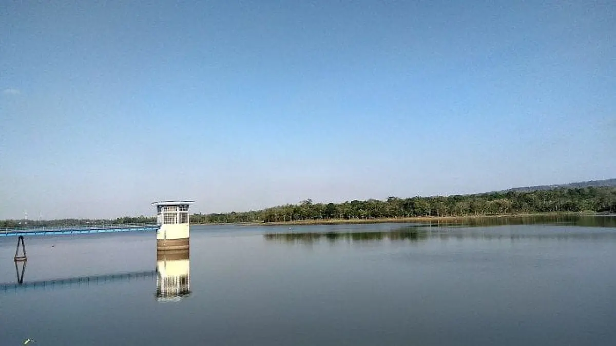 Waduk gunung rowo merupakan salah satu destinasi wisata pati yang bisa dikunjungi