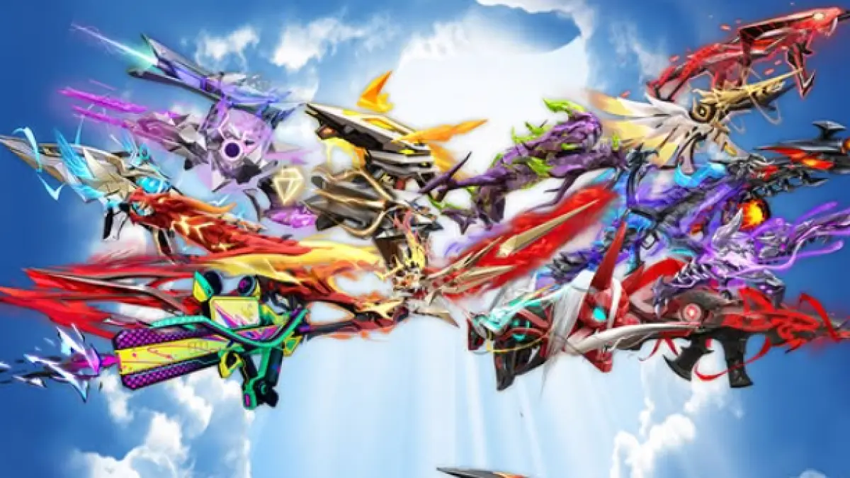 EVO GUN BARU. Blazing Fracture AUG.