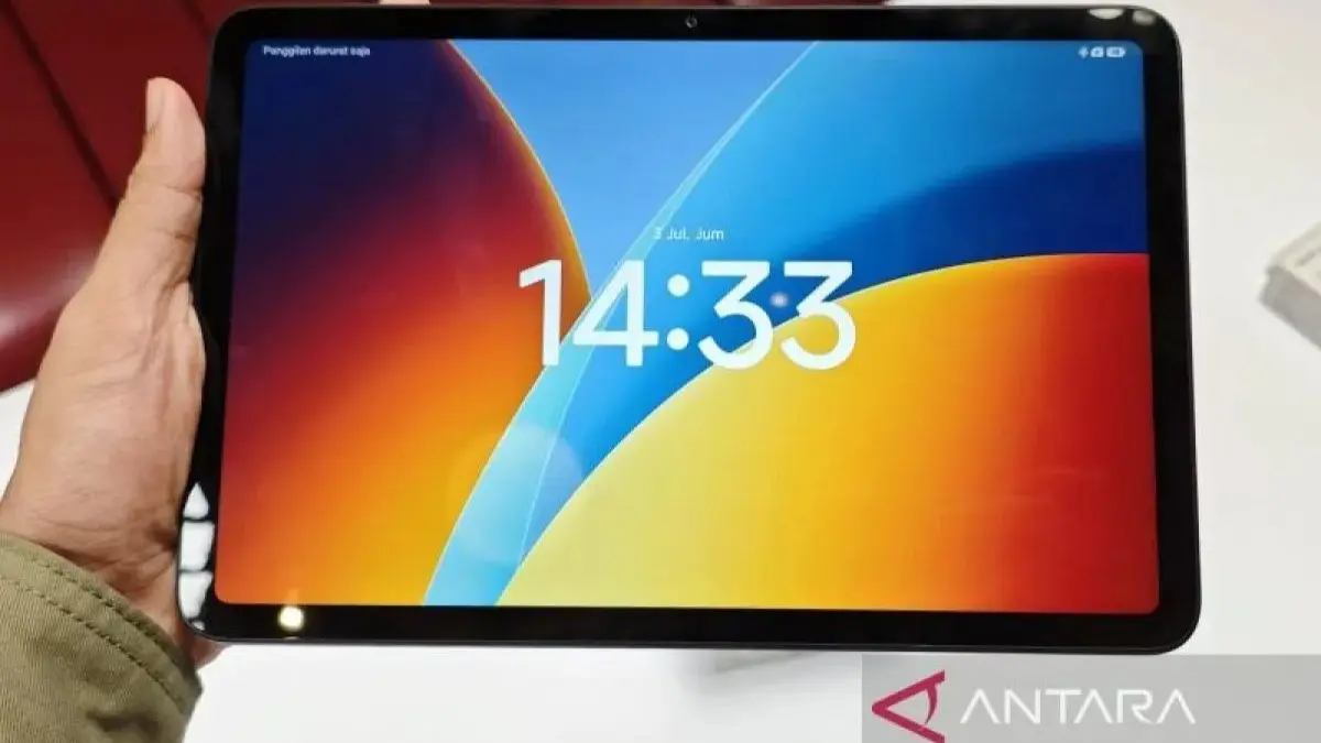 Redmi Pad 2 9.7 4G. (ANTARA/Farhan Arda Nugraha)