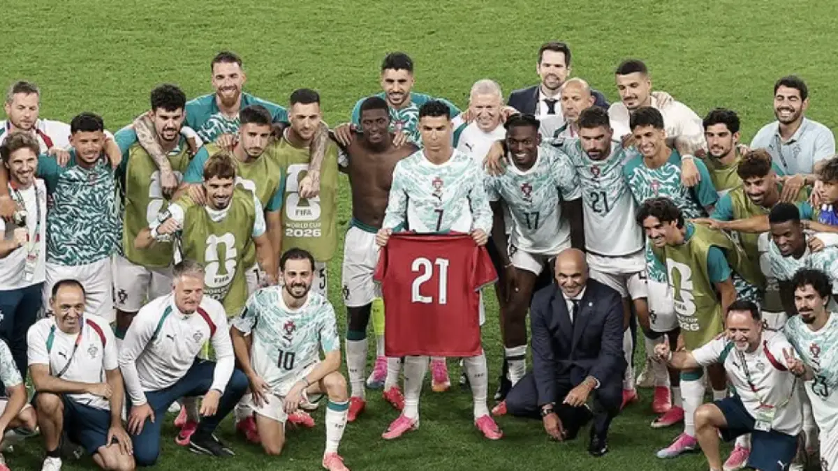 Tribute Mengharukan! Portugal Tumbangkan Kroasia untuk Mengenang Diogo Jota. (Instagram Fabrizio Romano)