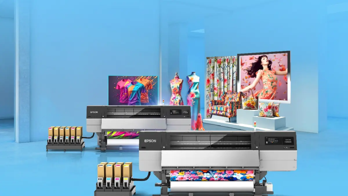 Printer dye-sublimation baru berukuran 76 inci ini dilengkapi dengan struktur 8-printhead serta opsi dukungan untuk Jumbo Roll yang mampu menghasilkan  hasil cetak lebih tinggi dan meningkatkan kestabilan produksi.