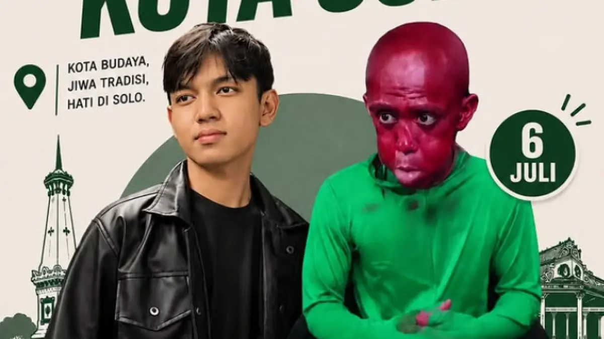 Streamer Robby Pantjoro dan konten kreator Andra ST.
