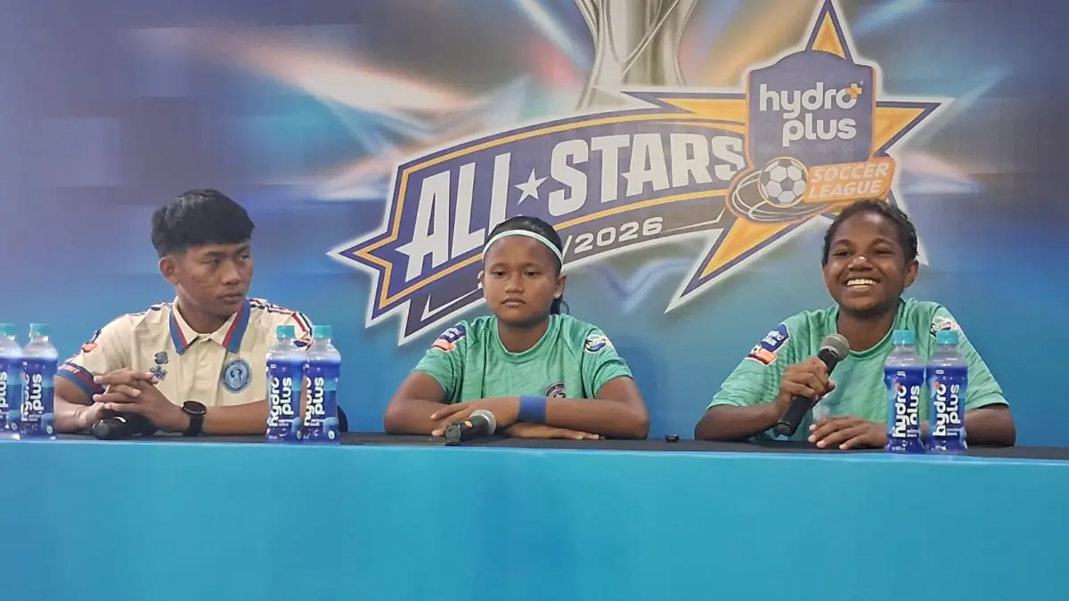 Coach Syachban, Asyifa, dan Ika Wonda 
