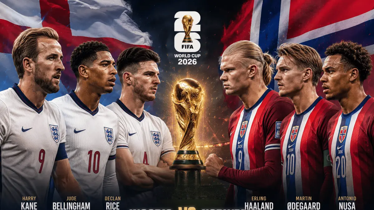 Perempat Final yang menarik, ketika Inggris bermain dengan efektifitas berjumpa dengan Norwegia yang mengandalkan dominan permainan