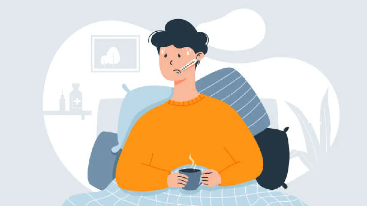Ilustrasi adanya "man-flu". @Istock