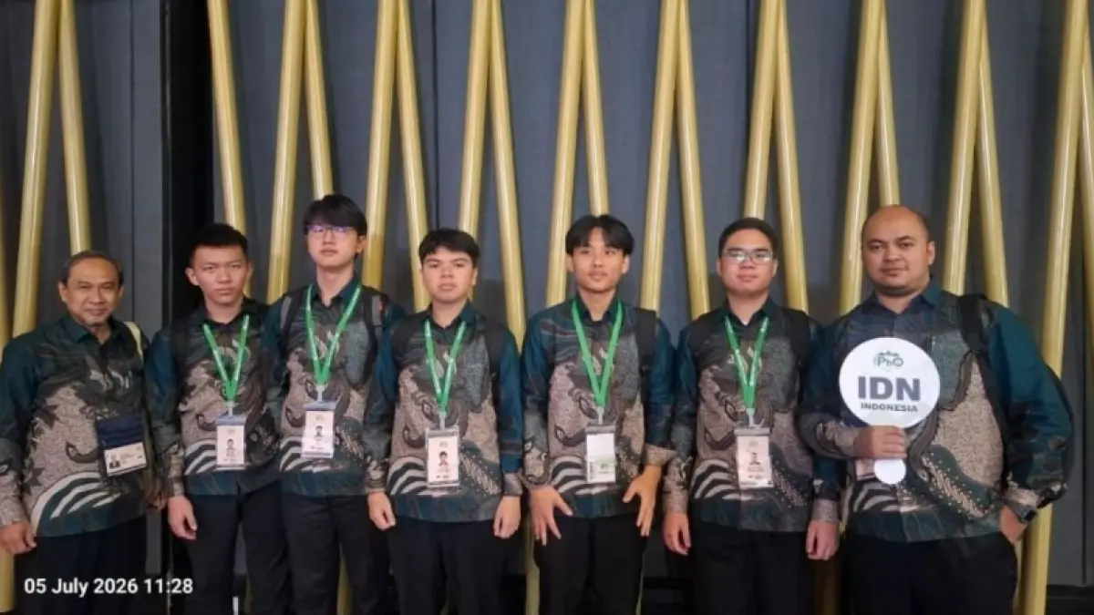 5 pelajar SMA Indonesia sukses borong medali di International Physics Olympiad 2026, Kolombia, kalahkan ratusan peserta dari 93 negara!