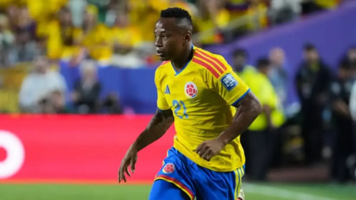 Jaminton Campaz pemain timnas Columbia.