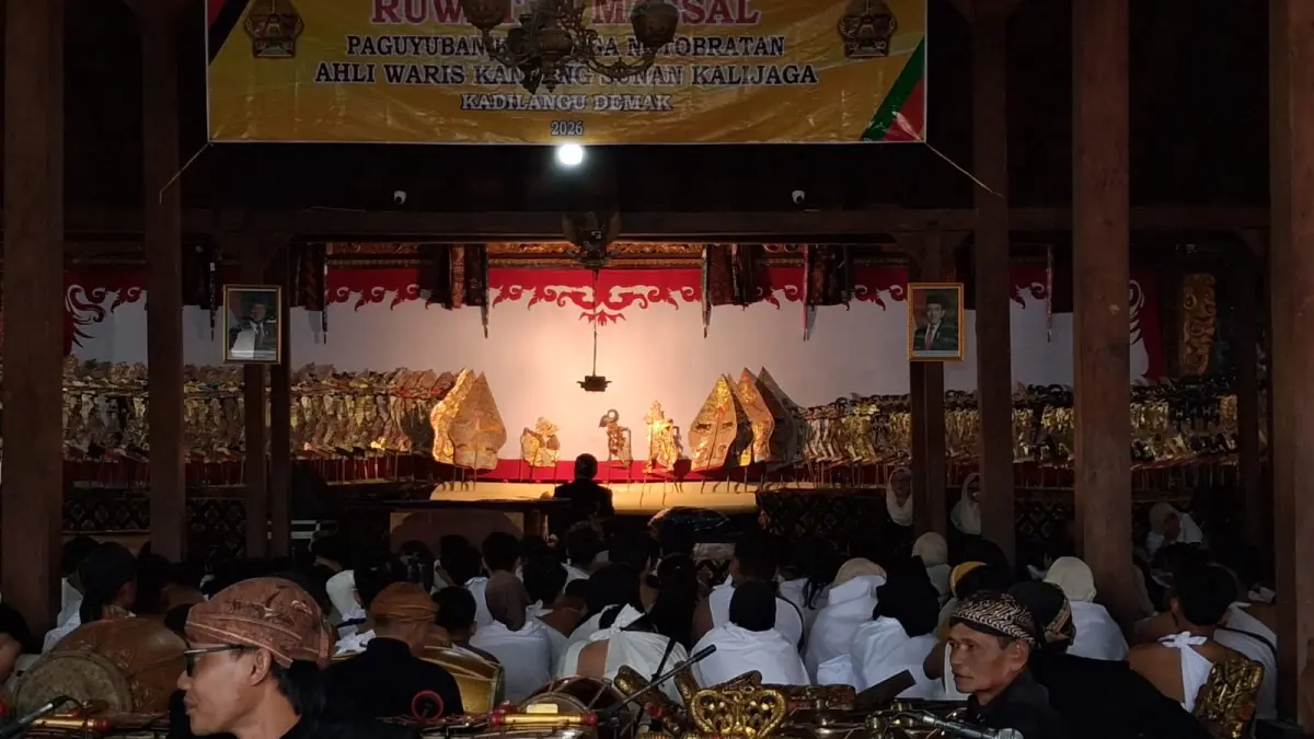 Pagelaran Wayang, Ruwatan Muharram Demak 2026