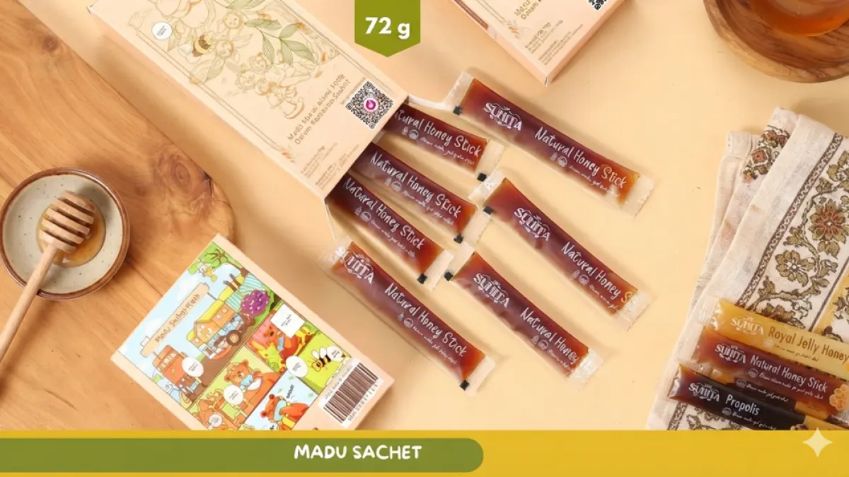 Produk madu dari Suhita Lebah Indonesia.