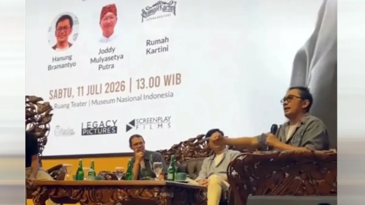 Hanung Bramantyo Ungkap Pemikiran Pahlawan Emansipasi yang Mendunia saat nobar Film Kartini Versi PBB,