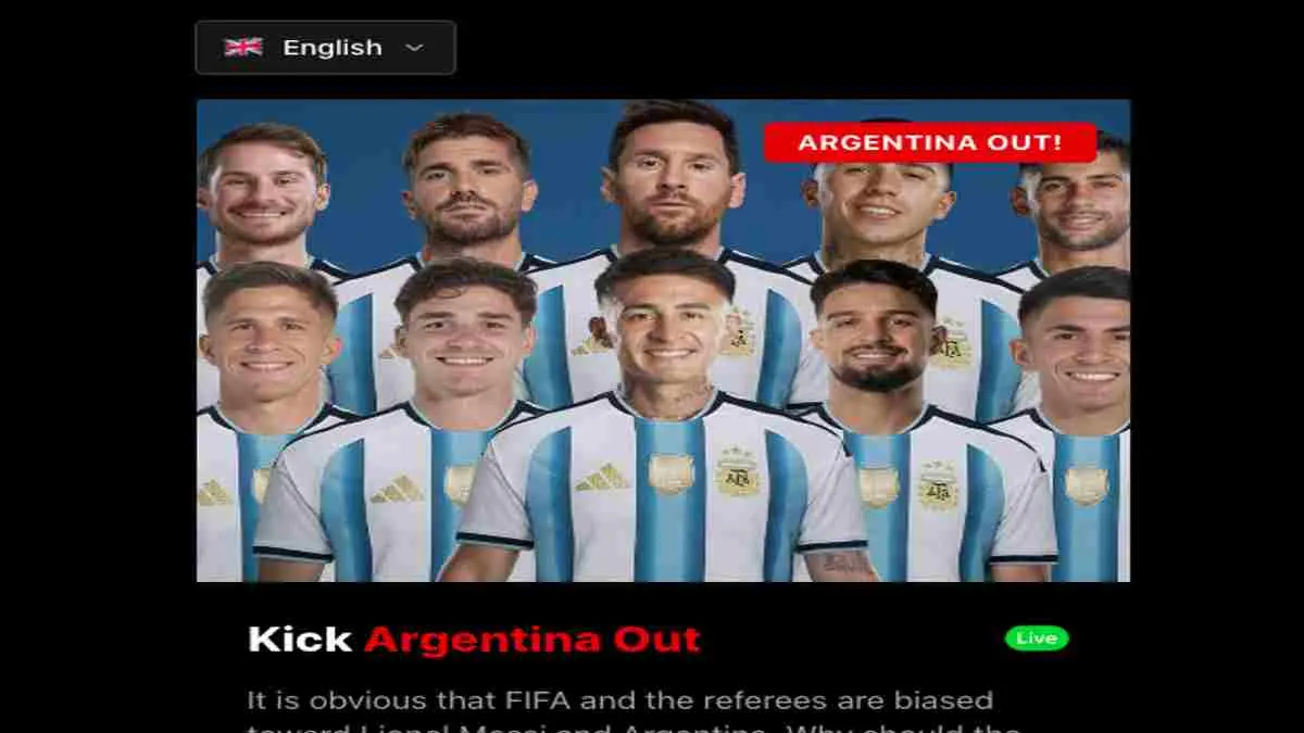 Kontroversi keputusan VAR dalam laga Argentina melawan Mesir memicu munculnya petisi daring yang menyerukan diskualifikasi Argentina dari Piala Dunia 2026.
