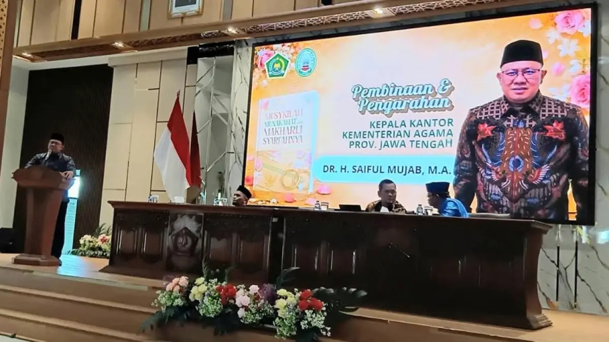 PW APRI Jawa Tengah menggelar Launching dan Bedah Buku Musykilah Munakahat dan Makharij Syariahnya di Jepara, Rabu (15/7/2026)