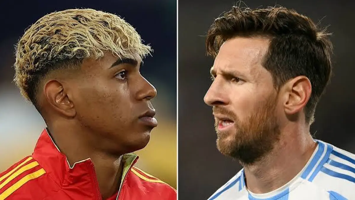 Dua generasi, satu panggung sepak bola dunia. Lionel Messi menjadi simbol kejayaan era emas Argentina, sementara Lamine Yamal hadir sebagai wajah baru yang siap menorehkan sejarah bersama Spanyol.