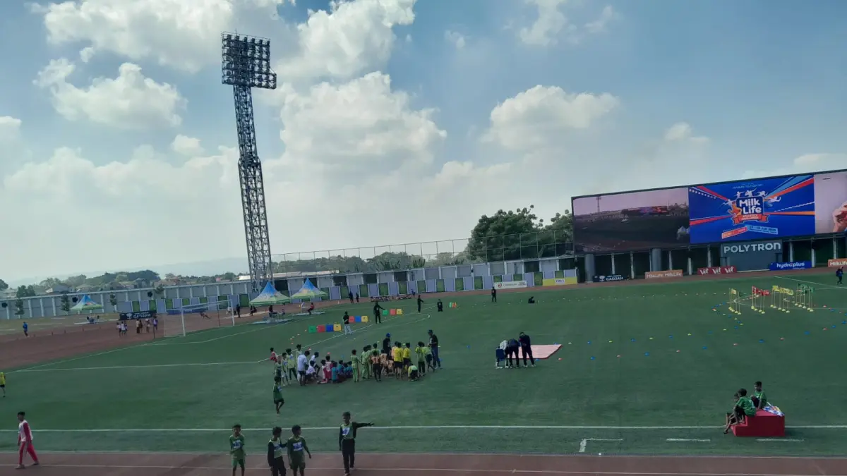  MilkLife Athletics Challenge 2026 di di Supersoccer Arena, Kudus (NURIL BAITI AMILIAH)