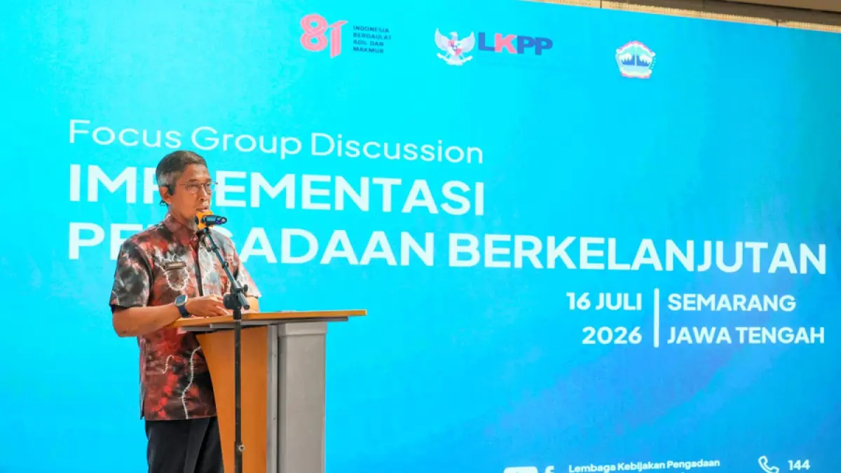 Sekretaris Daerah (Sekda) Provinsi Jawa Tengah Sumarno 