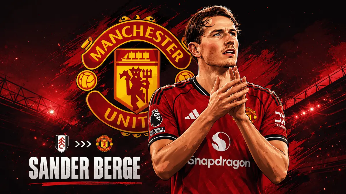 AMUNISI: Machester United dengan Kepimilikan INEOS sedang memburu gelandang Fulham, Sander Berge untuk dijadikan Amunisi Tambahan di lini tengah Manchester United untuk musim depan.
