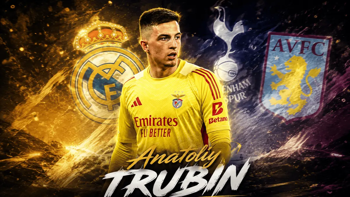 BERSAING: Real Madrid sedang mengincar Kiper Benfica Anatholiy Trubin, ia merupakan anak asuh Jose Mourinho ketika masih menukangi Benfica. Namun langkah Real Madird tidak mudah karena harus bersaing dengan  Tottenham Hotspur dan Aston Villa.