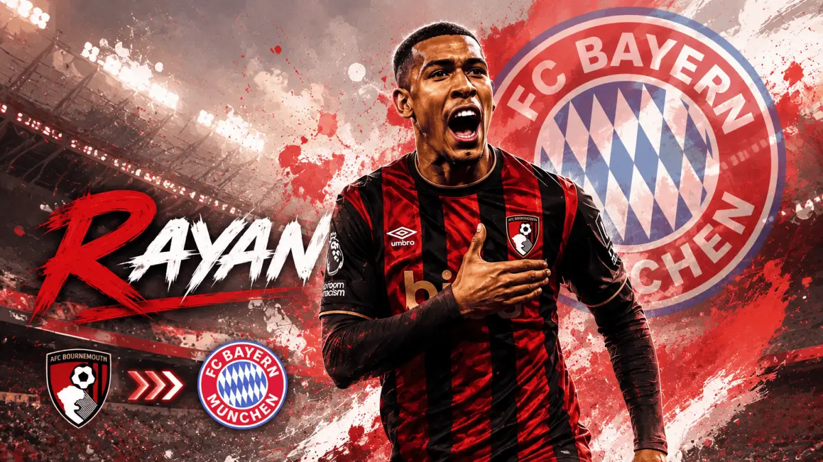 PENGGANTI: Masa Depan Michael Olise di Bayern belum jelas, Winger muda milik Bournemouth masuk sebagai opsi pengganti Olise.