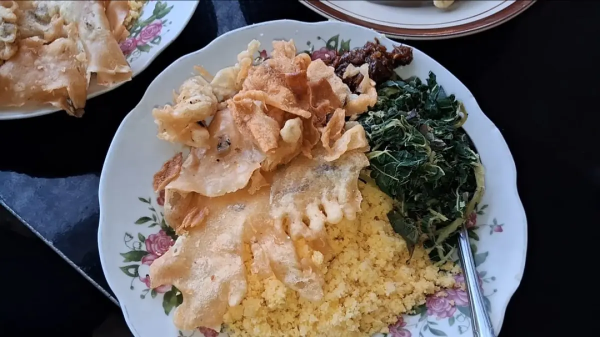 Seporsi Nasi Jagung Mbok Sartinah