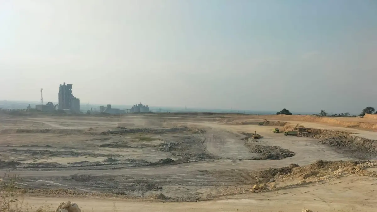 PRODUKSI: Aktivitas penambangan yang ada di wilayah Kabupaten Grobogan.