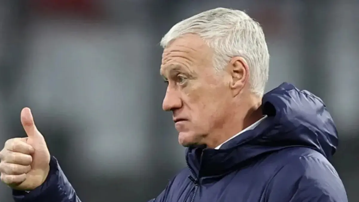 Didier Deschamps pelatih timnas Prancis.