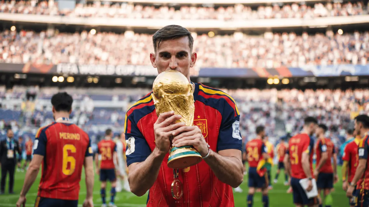 MENYUSUL: Fabian Ruiz menjadi pemain ke empat dalam bersejarah yang mampu mengkawinkan gelar Piala Dunia dan Liga Champions di tahun yang sama, ia menyusul rekor yang sebelumnya telah dilakukan Roberto Carlos (2002), Sami Kheidira (2014) dan Raphael Varane (2018).