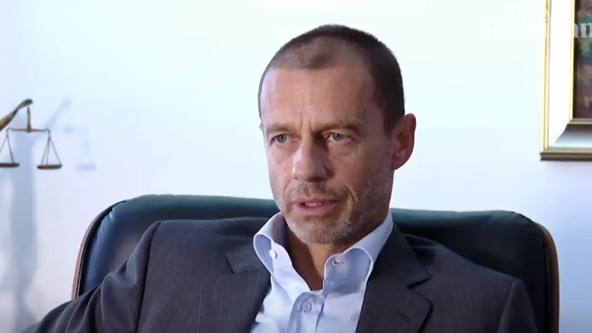 Presiden UEFA Aleksander Ceferin