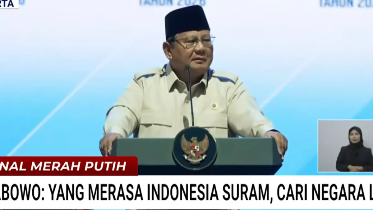 Presiden RI Prabowo Subianto 