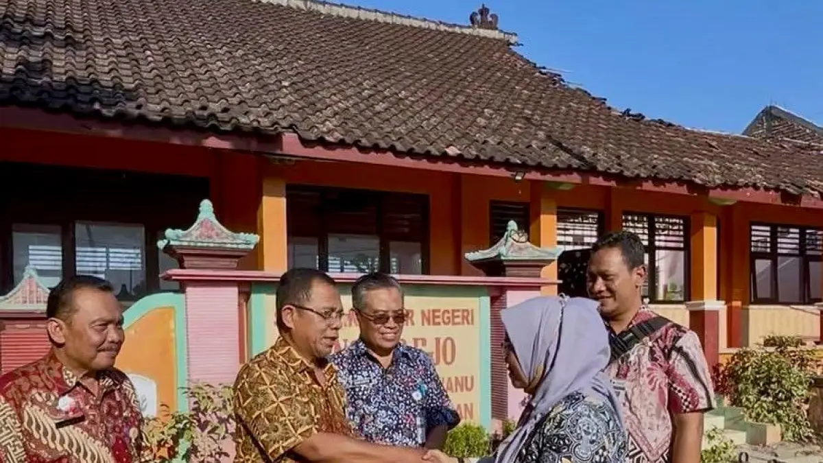 KOORDINASI: Pemerintah Provinsi Jawa Tengah telah berkoordinasi dengan Kementerian Pendidikan Dasar dan Menengah melalui Balai Besar Penjaminan Mutu Pendidikan (BBPMP) Jawa Tengah agar SDN Tanggirejo masuk dalam program bantuan revitalisasi.