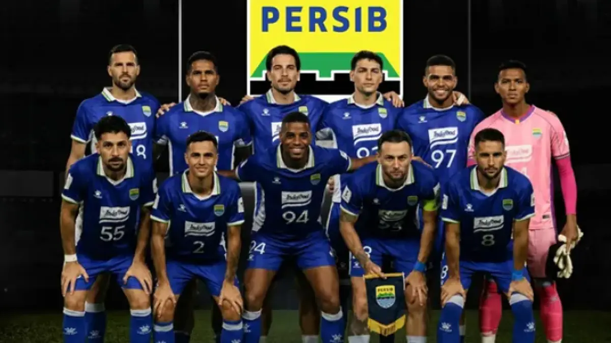 Squad Persib Bandung yang akan berlaga di piala presiden elite 2026.