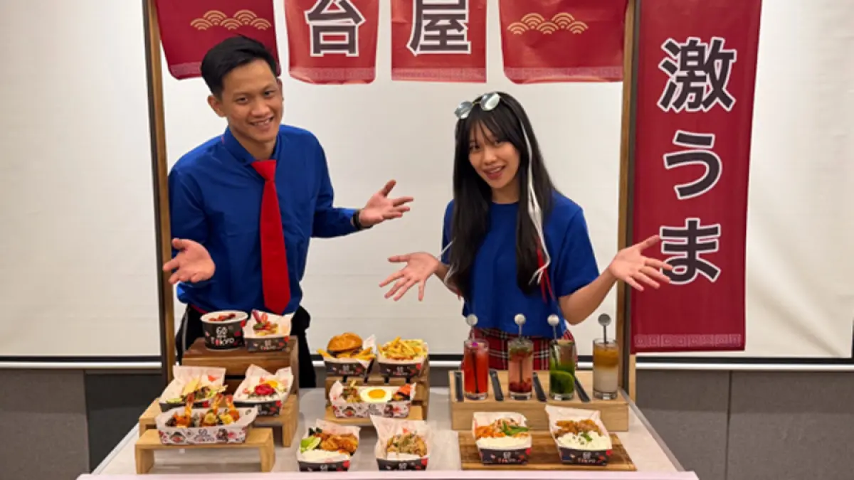 Ren & Reina yang hadir dalam Archipelago Japanese Street Food Festival - 60 Seconds to Tokyo