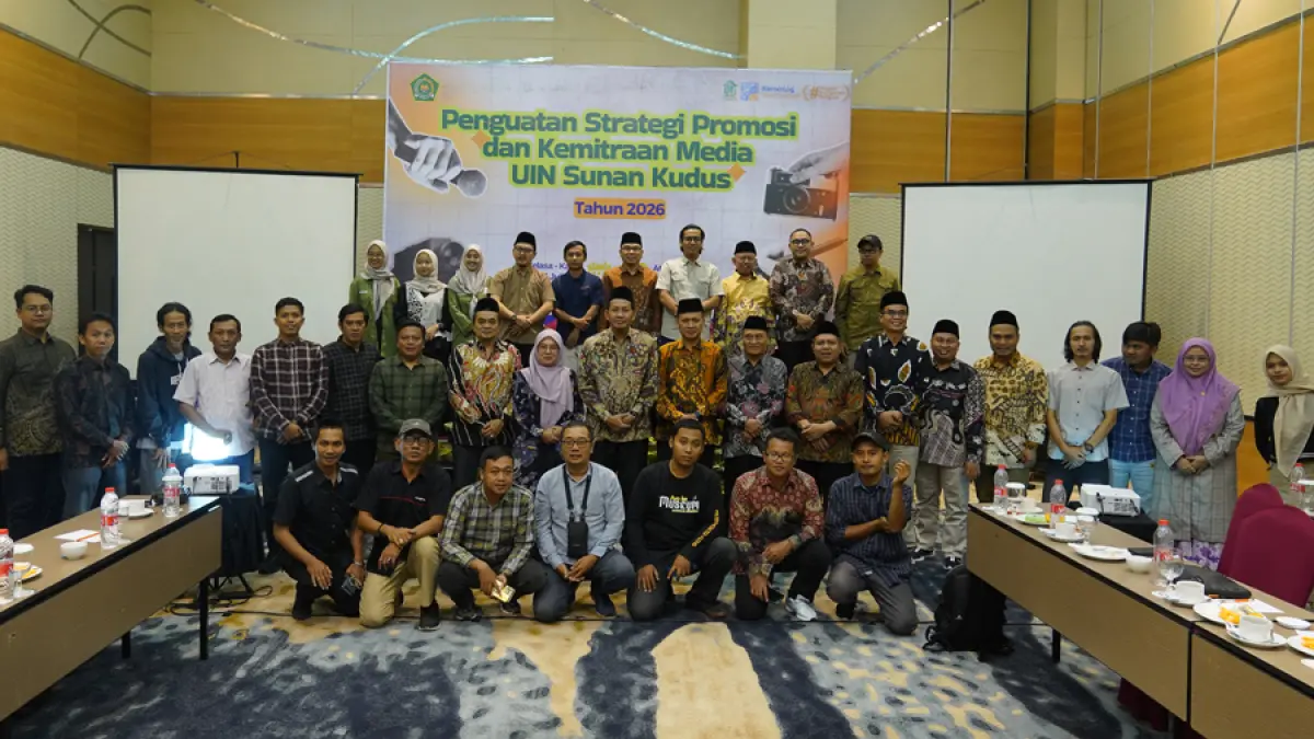 Universitas Islam Negeri UIN Sunan Kudus memperkuat kemitraan dengan insan pers lewat kegiatan Media Gathering