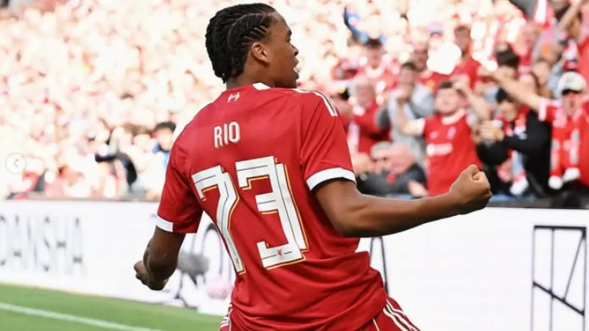 Wonderkid Rio Ngumoha Bersinar! Liverpool Tutup Laga Pramusim dengan Kemenangan 1-0.