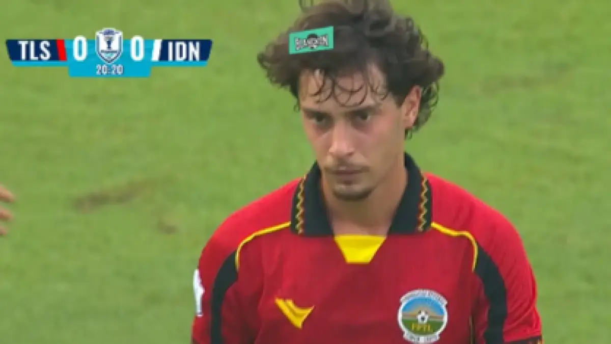 Pereira Fowler Kartu Merah, Timor Leste Harus Bermain dengan 10 Pemain Lawan Indonesia.