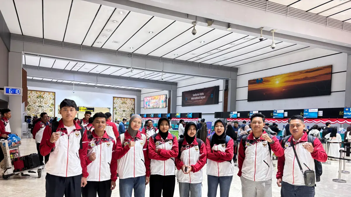 BERANGKAT: Enam atlet dan satu pelatih asal Jepara memperkuat Timnas Indonesia pada ISTAF World Sepaktakraw Championship Thai King