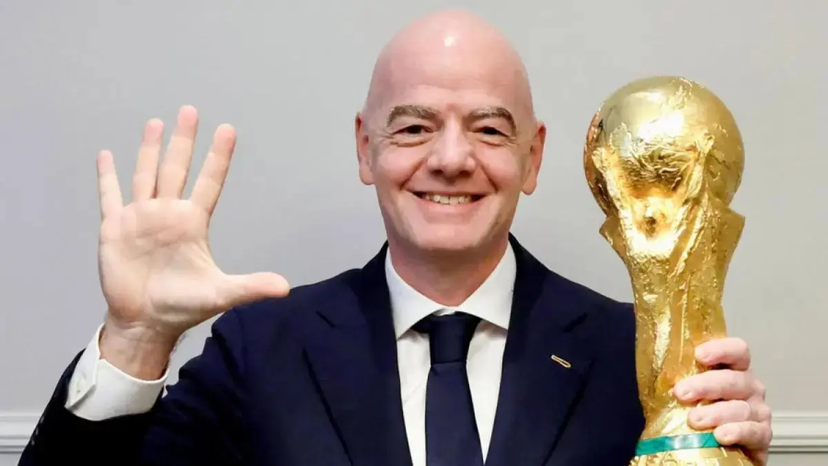 PSSI resmi dukung Gianni Infantino jadi Presiden FIFA 2027-2031, sekaligus jaga kerja sama dalam pengembangan sepak bola Indonesia dan dunia. (Dok. FIFA)