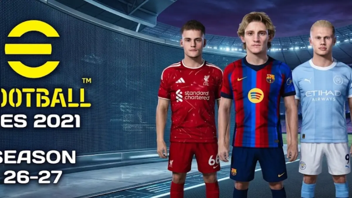 Ilustrasi Smoke Patch PES 2021 Update 2026/2027.