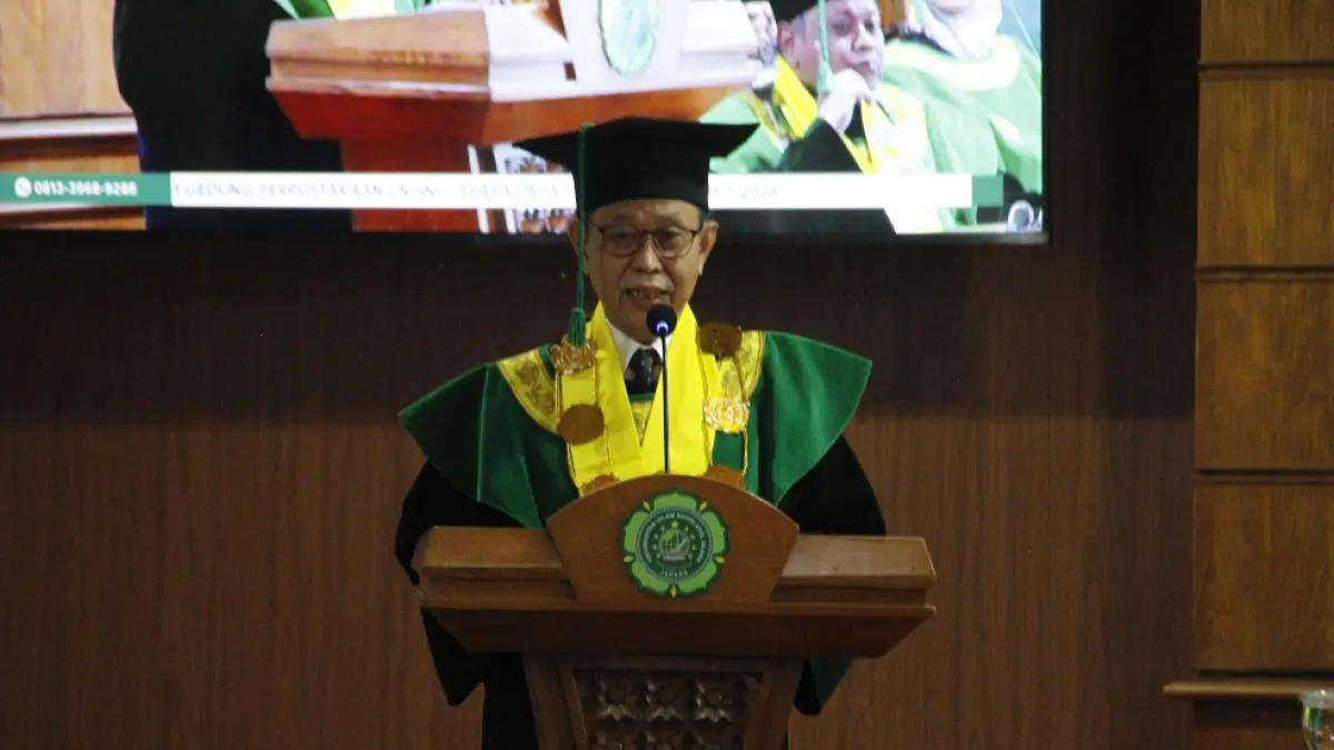 Rektor Universitas Islam Nahdlatul Ulama (Unisnu) Jepara Prof. Dr. H. Abdul Djamil, M.A