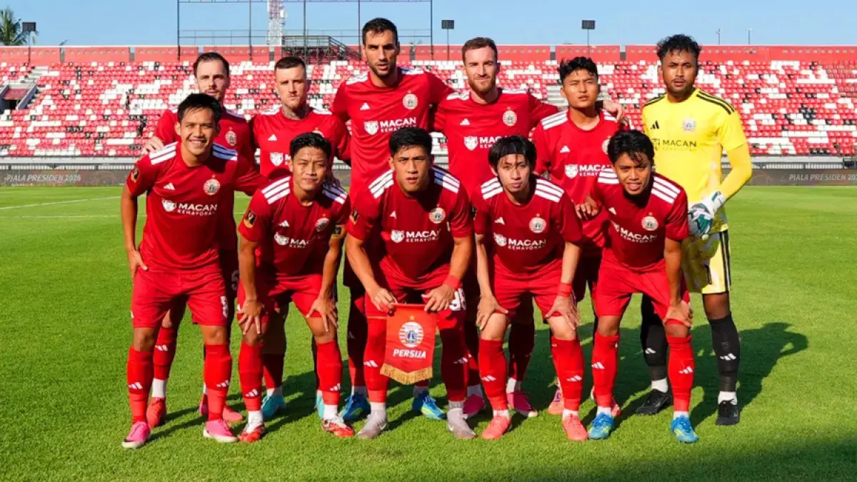 Susunan pemain Persija Jakarta vs Arema FC untuk perebutan tempat ketiga Piala Presiden 2026 telah diumumkan. Shin Tae-yong merotasi posisi kiper. (Dok. Persija)