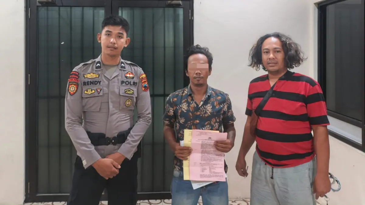 DIRINGKUS: Pelaku curanmor diamankan di Polsek Juwana. (HUMASRESTA PATI UNTUK RADAR KUDUS)