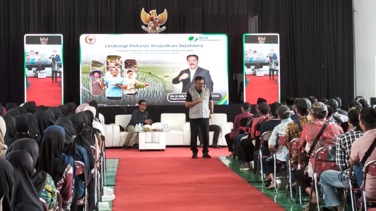 BPJS Ketenagakerjaan Cabang perkuat peningkatan literasi masyarakat mengenai pentingnya perlindungan jaminan sosial ketenagakerjaan.