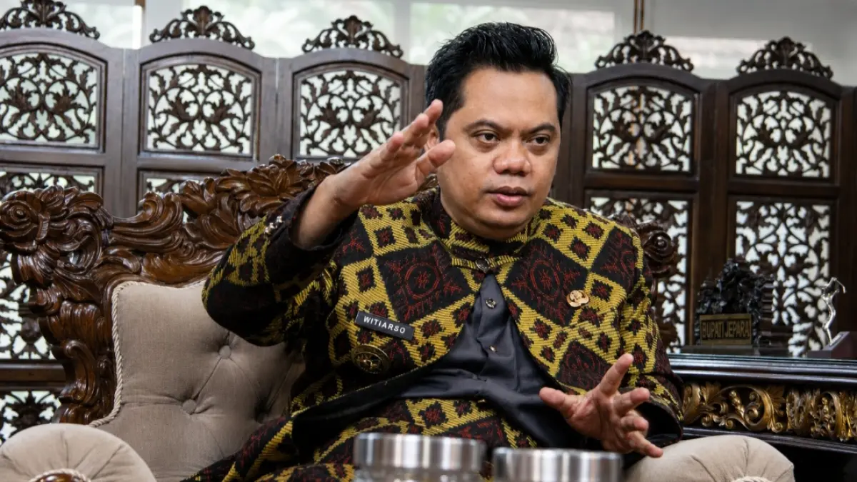 Bupati Jepara Witiarso Utomo. (FIKRI THOHARUDIN/RADAR KUDUS)