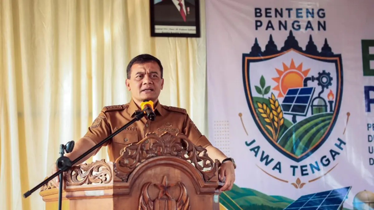Gubernur Jawa Tengah Ahmad Luthfi