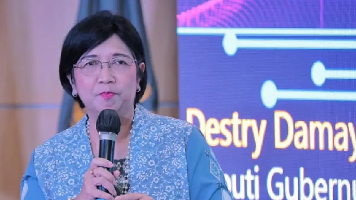 Profil Destry Damayanti, Jadi Calon Tunggal Gubernur BI.