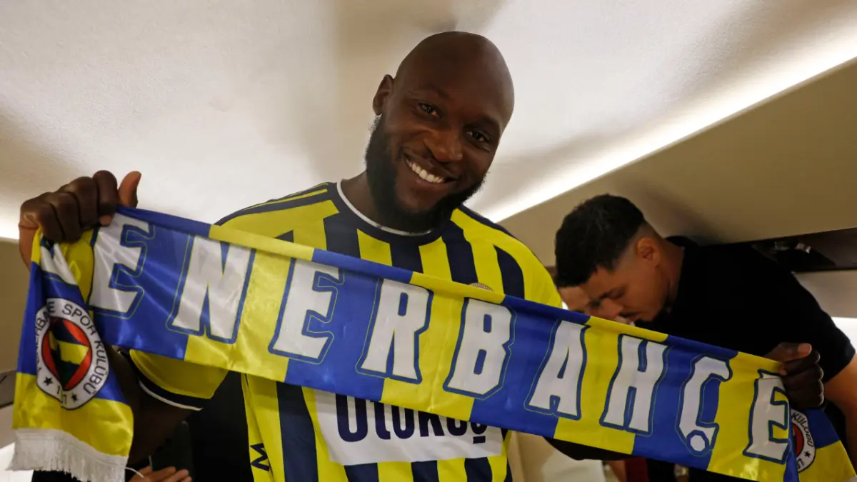 Lukaku Resmi Merapat ke Fenerbahçe. (Fenerbahçe.org)