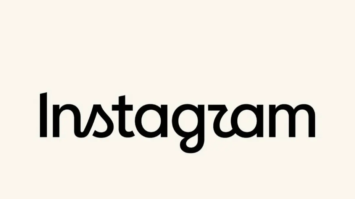 Logo wordmark baru Instagram.