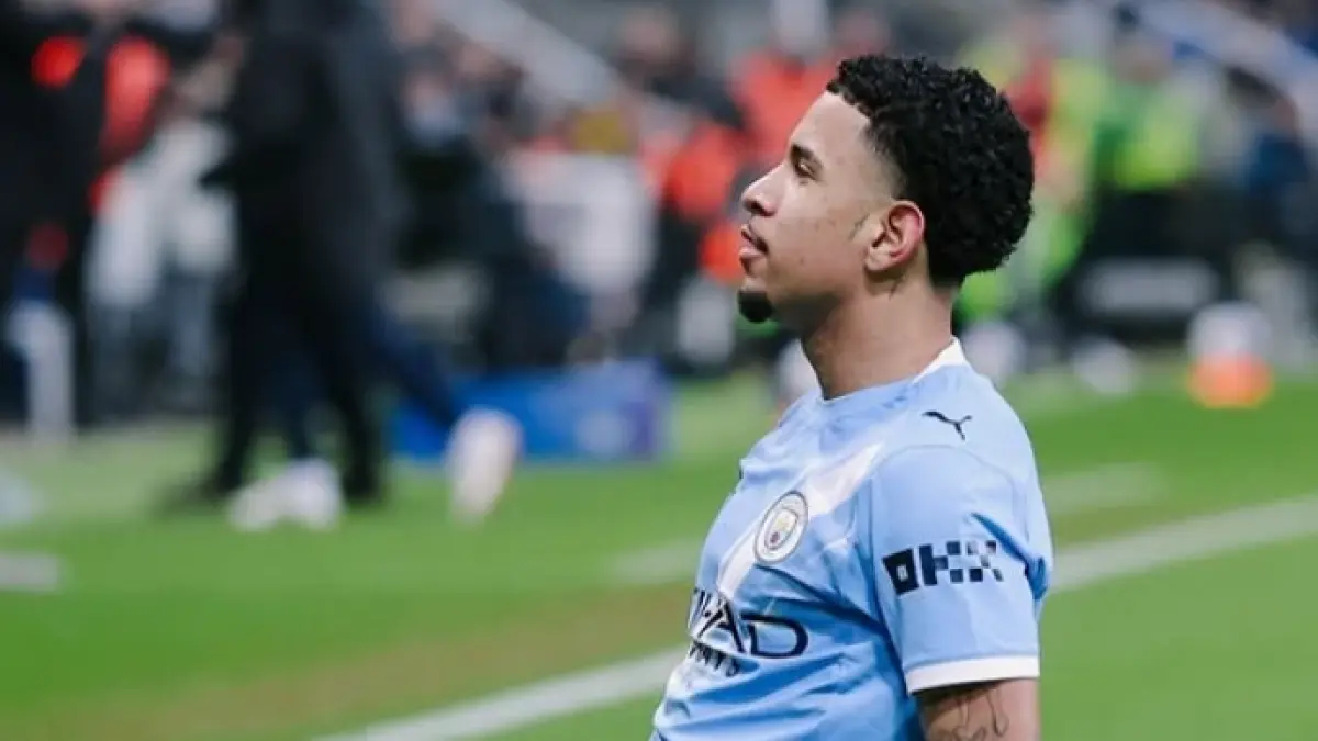 Savinho pemain Manchester City.